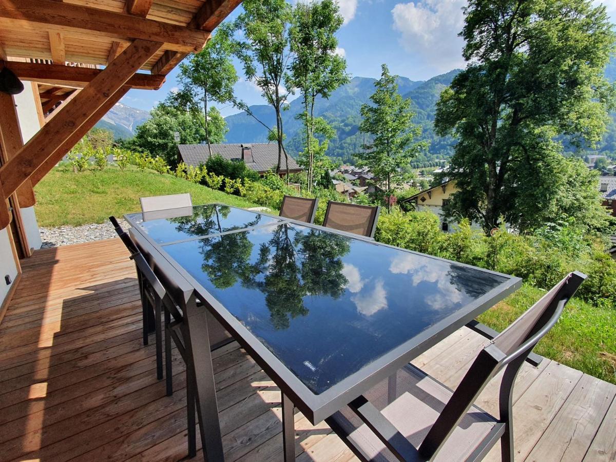 Plein Soleil Modern 3 Bedroom Apartment With Stunning Mountain Views Samoëns Dış mekan fotoğraf