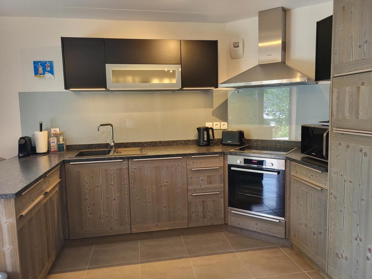Plein Soleil Modern 3 Bedroom Apartment With Stunning Mountain Views Samoëns Dış mekan fotoğraf