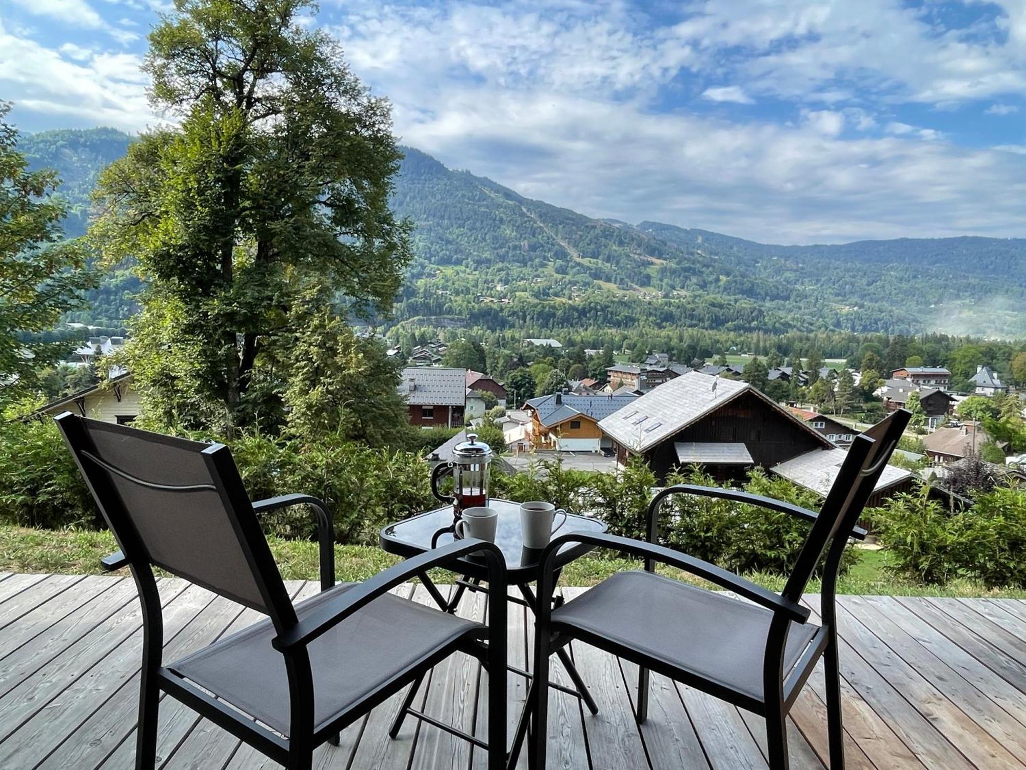 Plein Soleil Modern 3 Bedroom Apartment With Stunning Mountain Views Samoëns Dış mekan fotoğraf